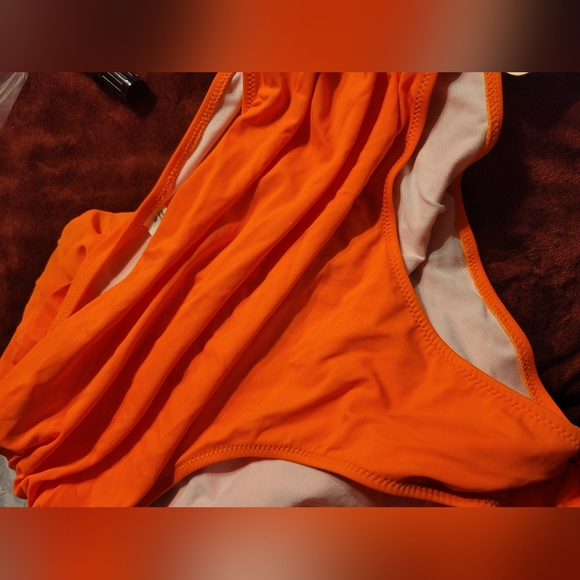 NWT PLUS SIZE MULTI WAY STRAPPY BACK HIGH WAISTED FLATTERING SWIM BATHING SUIT - Picture 8 of 11